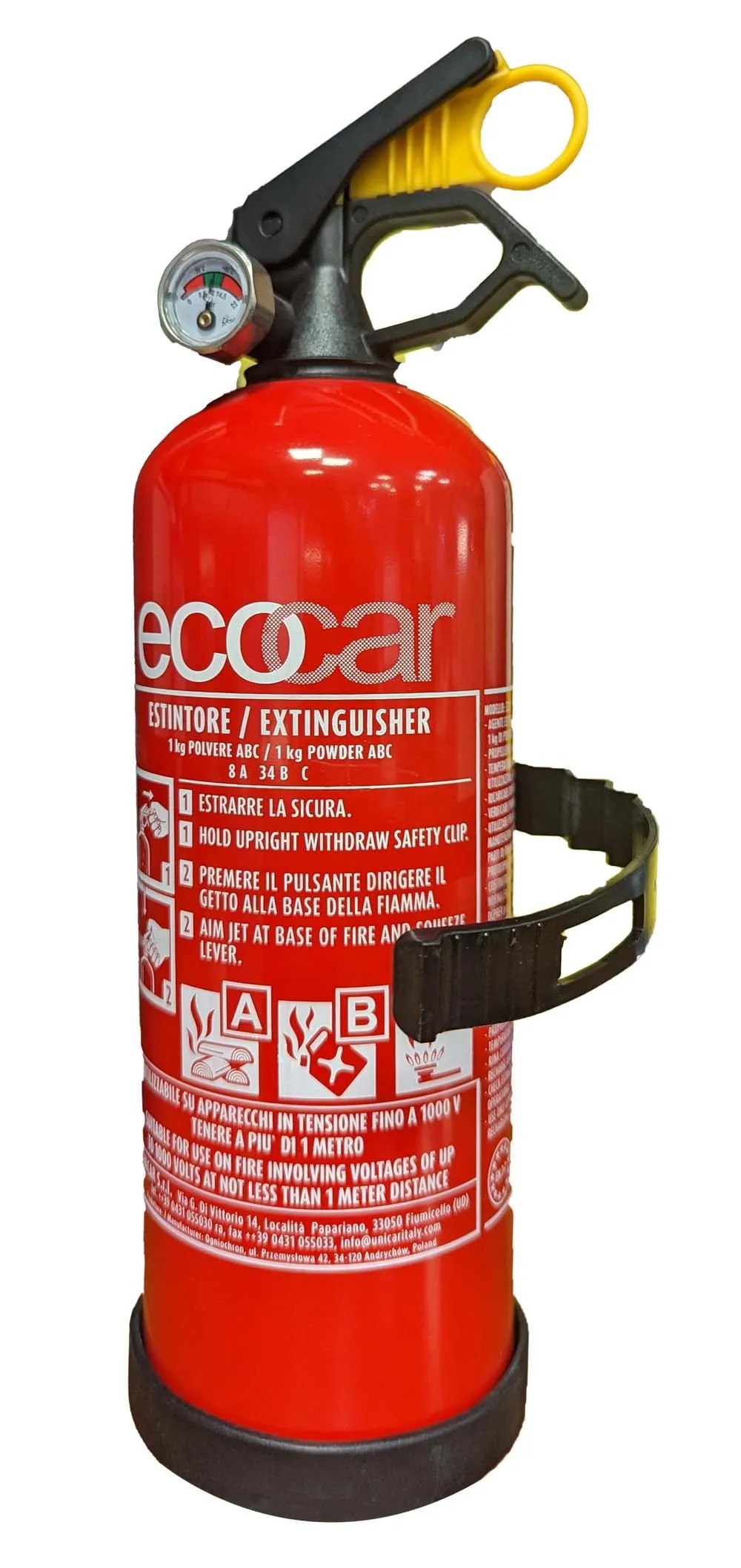 Estintore A Polvere Da Auto Categoria ABC 1kg - Foto 7