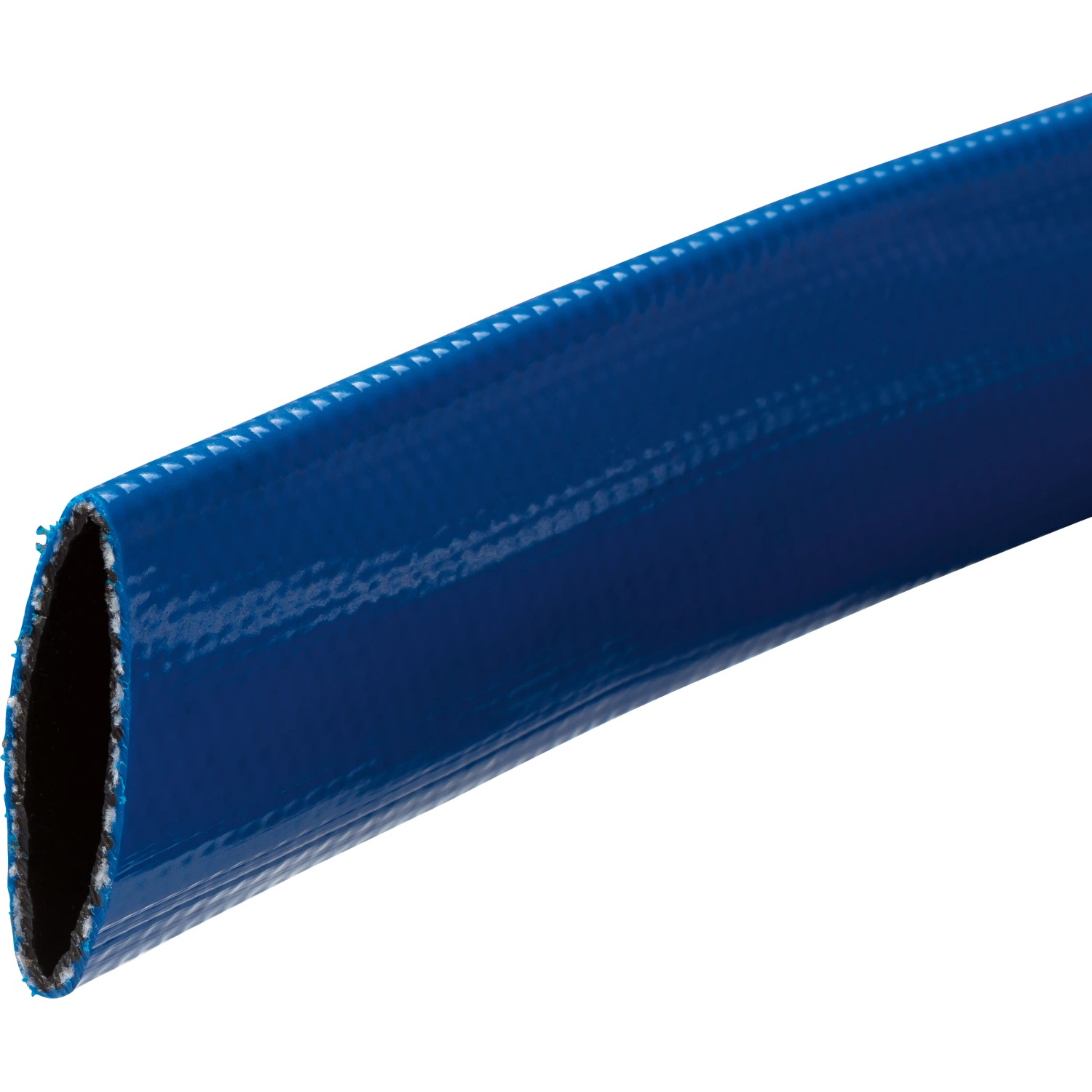 Tubo flessibile blu Fitt Hi-Flat, Ø 25 mm, venduto al metro per irrigazione giardino.