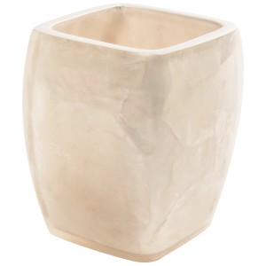 Portaspazzolino beige t.b.t. per il bagno.