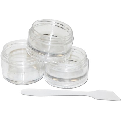 Contenitori Cosmetici Vuoti 50ml - 12 Pezzi In Plastica Con Spatole Ed Etichette, Per Creme E Polveri - Foto 10