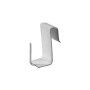 Supporto bianco per bastone per tende a vetro per fissare le tende.