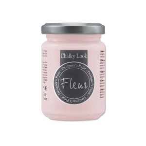 Pittura a gesso Fleur rosa in barattolo per progetti fai-da-te.