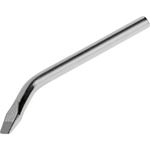 Punta per saldatore LUX, a scalpello e piegata, per saldatori da 60W. Accessorio per saldature precise.
