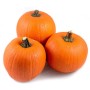 Tre zucche arancioni della categoria Ortaggi da frutto.