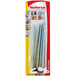 Viti Fischer FFS 7,5x152 mm, 6 pezzi, per Tasselli