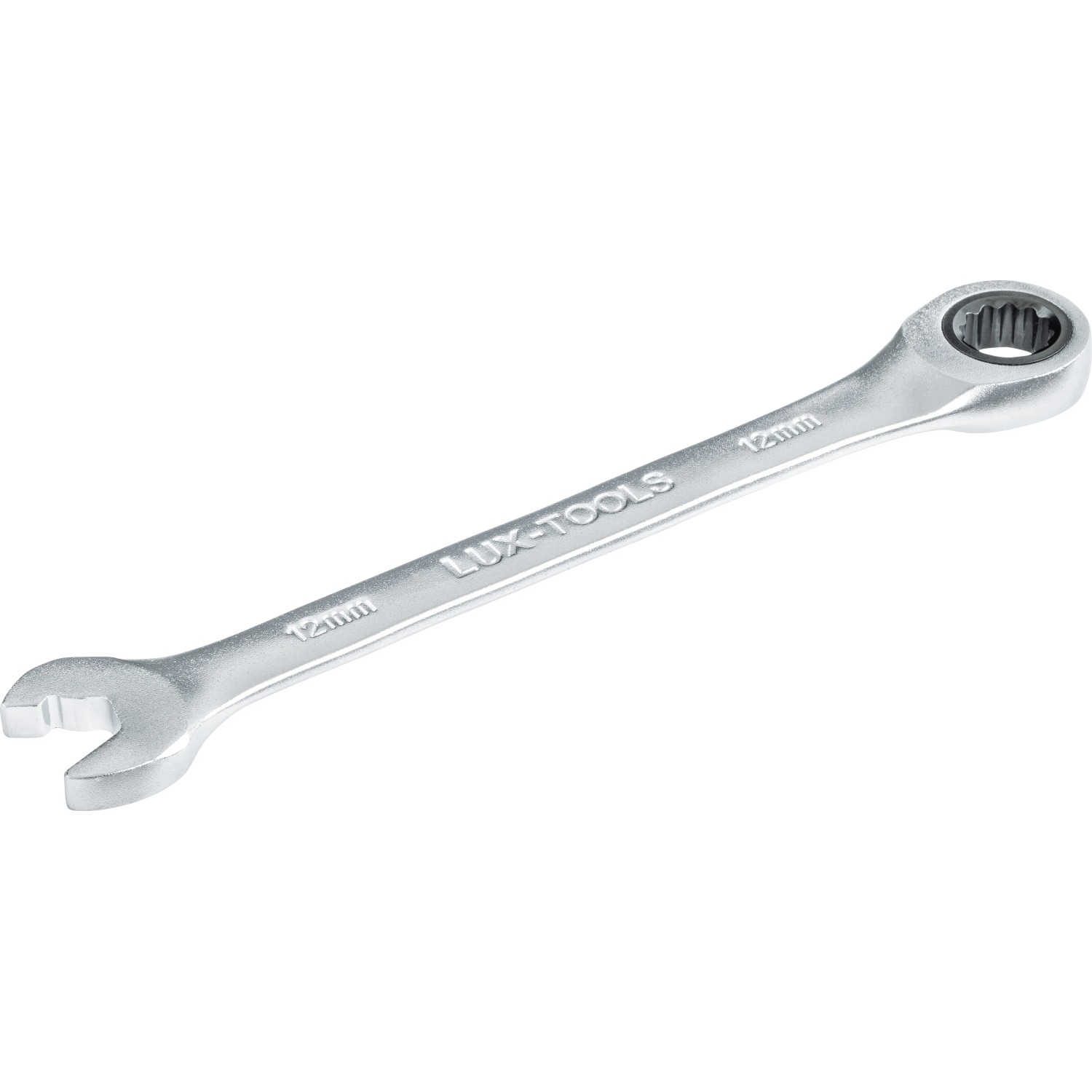 LUX Ratschenschlüssel 12 mm Comfort, chiave a cricchetto con impugnatura ergonomica.