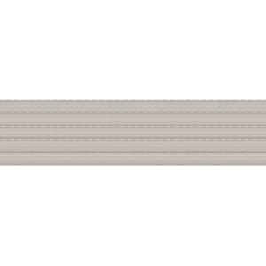 Dettaglio di una tenda a lamelle grigia, categoria Tapparelle.