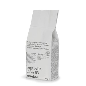 Fugabella Color 03 stucco per fughe in sacco da 3 kg per piastrelle, mosaici e marmo.
