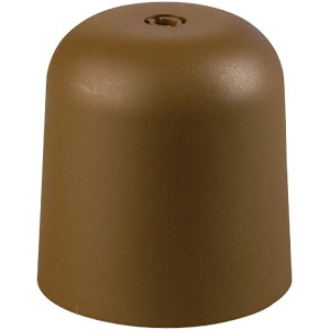 Baldacchino marrone per lampada Düwi per installazione lampada.