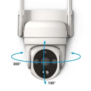 Telecamera Wi-Fi 2,5 K SOLARE motorizzata Avidsen HomeCam PRIM-O PTZ