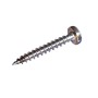 Vite in acciaio inox Gutta 4,5x35 mm per legno, adatta per coperture in plastica.