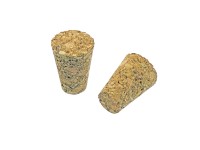 Tappi In Sughero Per Bottiglie - 100 Pezzi Sterilizzati 26x38 Mm Per Vino E Olio