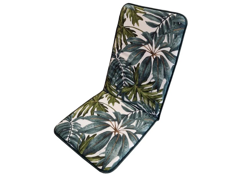 Waigg Kii Cuscino spesso per panca da 2/3 posti, antiscivolo, in cotone, per panca da giardino rettangolare, per sdraio, altalena, patio (60 x 40 cm, verde