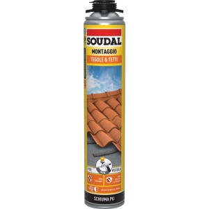 Bomboletta di schiuma poliuretanica t.b.t. per tegole e tetti.