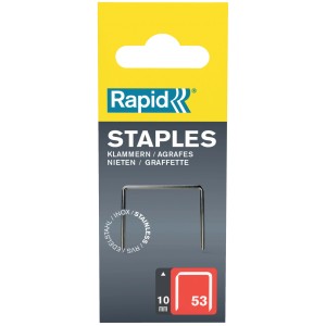 Graffe Rapid a filo fine INOX No. 53 da 12mm