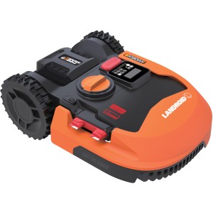 Robot tagliaerba Worx Landroid L2000, arancio e nero, per prati fino a 2000 m².