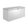 Biohort Stylebox 170 in argento metallizzato: Box universale per giardino, terrazza e balcone.