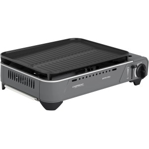 Campingaz Bistro Grill: Fornello a gas compatto con piastra grill per campeggio e viaggi.