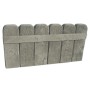 Bordura in cemento bois grise 50x3,5x25 cm