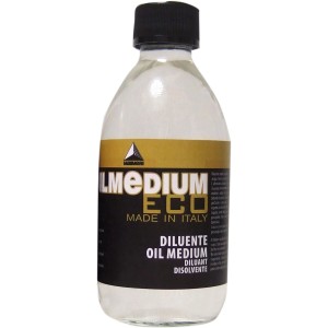 Flacone di medium ad olio t.b.t. per colori ad olio. Solvente per artisti.
