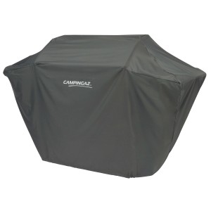 Copertura grigia per barbecue Campingaz, accessorio per barbecue.