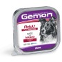 Gemon Adult cibo umido per cani paté con manzo per tutte le razze.