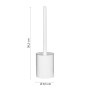 Scopino bagno Brenda in resina bianco matt_2