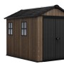 Casetta da giardino in plastica Keter Apex sp.20 mm marrone scuro 5,2 m²_2