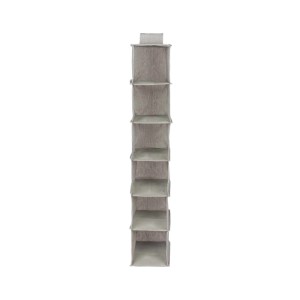 Organizer 6 livelli Oxford grigio 15x30x94 cm