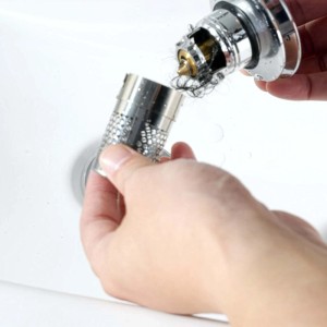 Piletta lavabo click clack Buzzy cromo