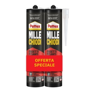 Pattex millechiodi Oggetti pesanti 2 pz.