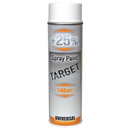 Vernice spray Target 500 ml bianco puro RAL 9010
