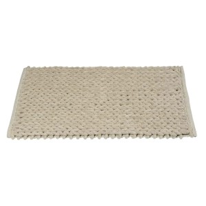 Tappeto da bagno antiscivolo Arson 50x80 cm beige