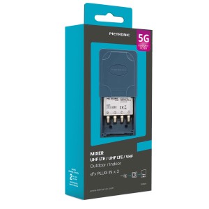 Confezione di un filtro Metronic 5G per accessori video, mixer per UHF LTE/UHF LTE/VHF.