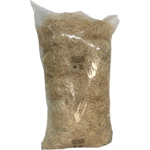 Sacco di paglia naturale per presepe natalizio.