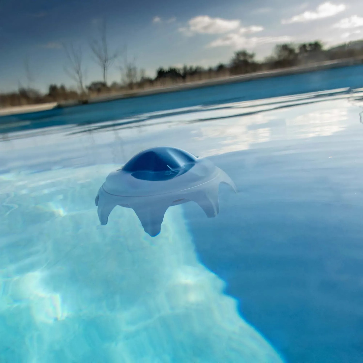 t.b.t. Disinfezione piscina nella piscina.