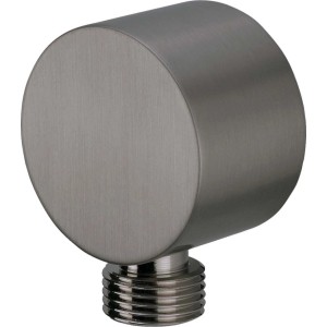 Connettore angolato flessibile rotondo Idrostile Titanium titanio
