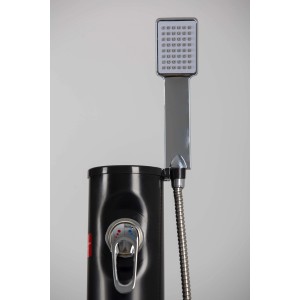 Doccia solare con rubinetto doccetta semi-alta 10l