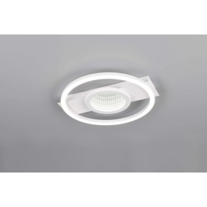 Plafoniera LED Wheleer rotonda 2000lm 4000K Ø36cm bianco opaco