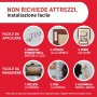 Istruzioni per ganci per quadri t.b.t.: Montaggio facile senza attrezzi.