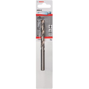 Punta per metallo HSS-G, 9mm, adatta per la lavorazione dei metalli.