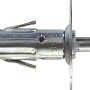 Tasselli in metallo con occhiello per fissaggi. Uso versatile.
