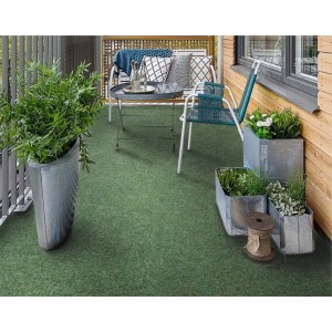 Rotolo in polipropilene verde effetto erba al metro