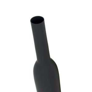 Guaina termorestringente nera per isolamento cavi, t.b.t.