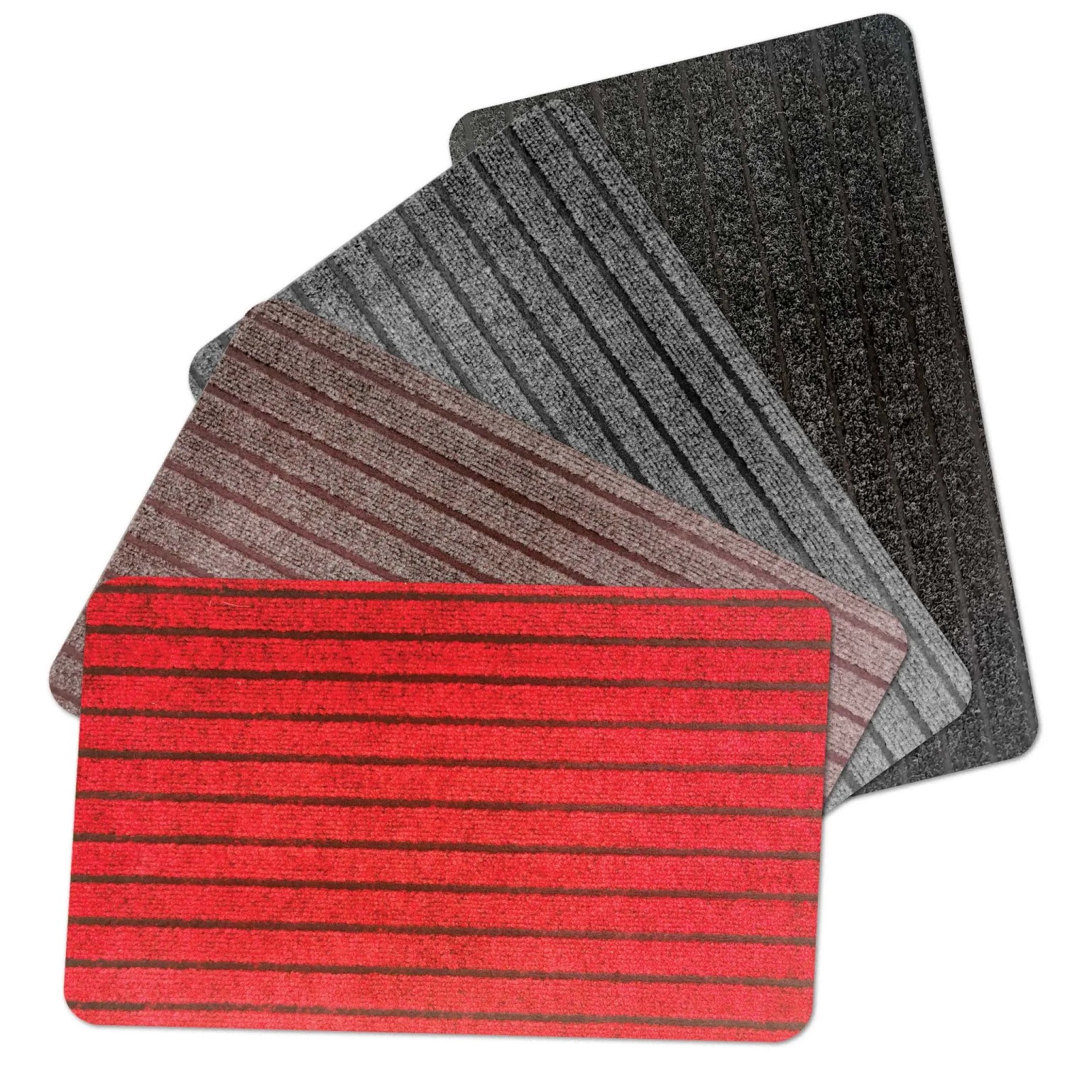 Zerbino in poliestere antiscivolo Atlanta 40x60 cm colori assortiti | OBI