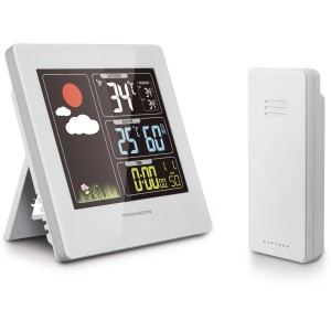 Stazione meteorologica con sensore esterno per applicazioni Smart Home.