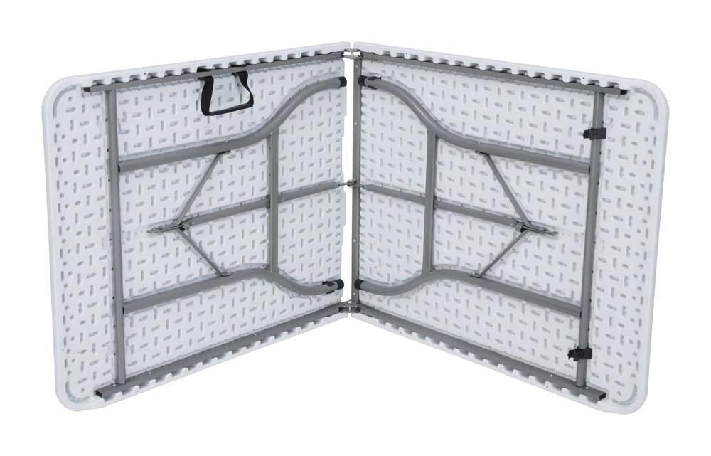 Tavolo pieghevole in plastica bianco 180x75 cm acquista da OBI