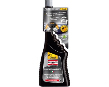 AREXONS additivo diesel pulitore completo sistema di alimentazione 250 ml