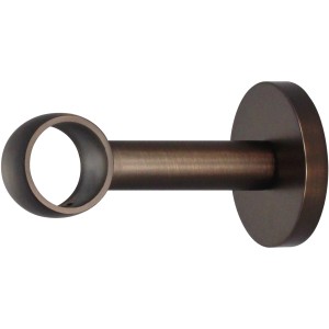 Supporto per bastone per tende Mydeco bronzo per aste da 2,5 cm, distanza dalla parete 8 cm.
