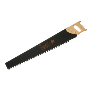 Sega per calcestruzzo cellulare LUX Comfort con metallo duro, lama da 700 mm e manico in legno di faggio.